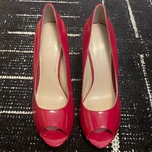 Red Nine West heels